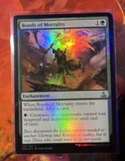 MTG Bonds of Mortality Foil ** Oath of the Gatewatch ** English (NM) - Image 1