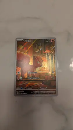 Pokemon TCG Mega Evolutions Vulpix 138/132 IR Illustration Rare English Card - Image 1
