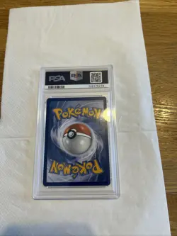 Pokemon TCG Vulpix Illustration Rare Card 138/132 Mega Evolution Pack PSA 9 - Image 2