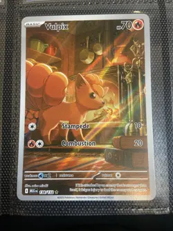 Pokemon Card TCG Vulpix 138/132 Mega Evolution Illustration Rare English NM - Image 1