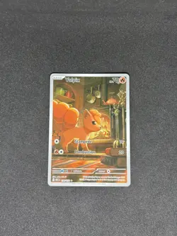 Pokemon TCG Mega Evolution Vulpix 138/132 Illustration Rare Card English NM - Image 1