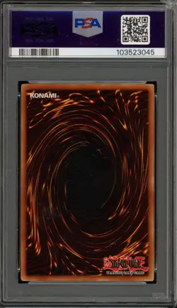 Yu-Gi-Oh! Giant Trunade Magic Ruler Unl. Super Rare MRL-048 DAMAGED SLAB PSA 10 - Image 2