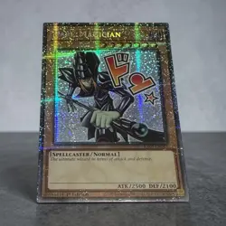 YuGiOh Dark Magician Starlight Rare 1st Edition RA05-EN083 English Stamp - Image 1