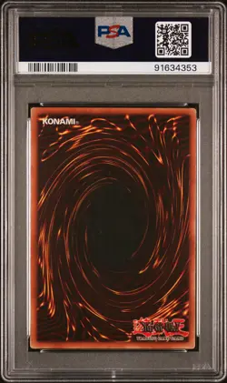 Dark Magician SDY-006 HEAVY FOIL BLEED ERROR Yugioh PSA 5 *353 - Image 2