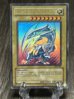 Blue-Eyes White Dragon – SDK-001 – Unlimited – Ultra Rare – Yu-Gi-Oh! - Image 2