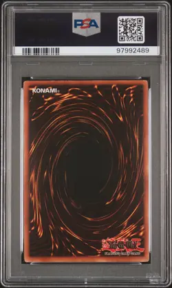 Blue Eyes White Dragon SDK-001 Ultra Rare HEAVY FOIL BLEED Yugioh PSA 4 *489 - Image 2