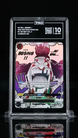 TAG 10 My Era...Begins!! One Piece OP09-096 PB: The Best Vol. 2 Alternate Art - Image 1