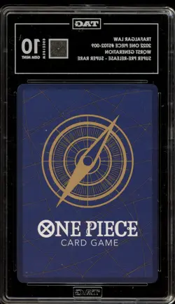 One Piece CCG Trafalgar Law Worst Generation Super Pre-Release ST02-009 TAG 10 - Image 2