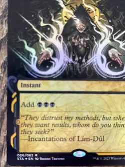 Dark Ritual (Foil Etched) #26 (NM) Strixhaven STA Magic MTG - Image 5