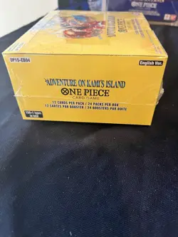 One Piece OP15/EB04 Adventure on KAMI’S Island Booster Box ENGLISH Sealed +2Dons - Image 4