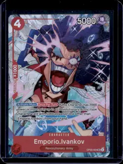 2023 One Piece Awakening of the New Era Emporio.Ivankov Uncommon #OP05-004 - Image 1