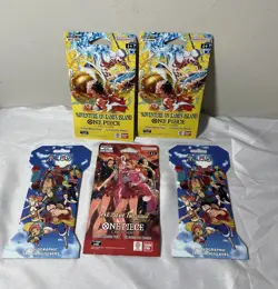 One Piece CCG Lot Of Five Items As Pictured Brand New Factory Sealed - See Pics - Image 2
