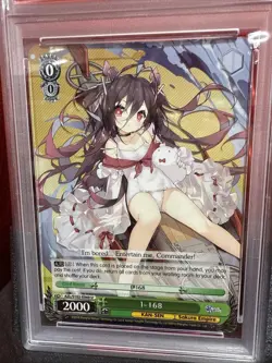 Weiss Schwarz I-168 Azur Lane AZL/S102-E049 Uncommon Graded PSA 10 - Image 2