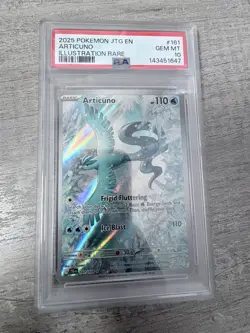 ARTICUNO #161/159 PSA 10 • 2025 Pokemon S&V Journey Together JTG EN GEM MINT IR - Image 1