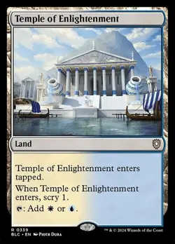 Temple of Enlightenment - Bloomburrow Commander - MTG - Image 1