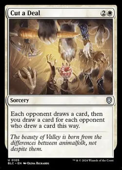 Cut a Deal - Bloomburrow Commander - MTG - Image 1