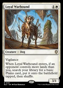 Loyal Warhound - Bloomburrow Commander - MTG - Image 1