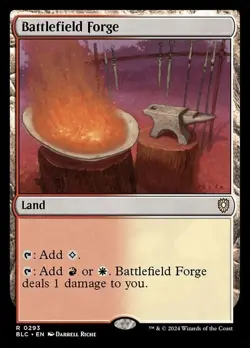 Battlefield Forge - Bloomburrow Commander - MTG - Image 1