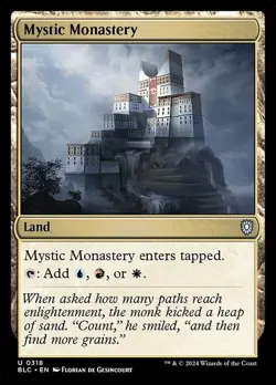 Mystic Monastery - Bloomburrow Commander - MTG - Image 1