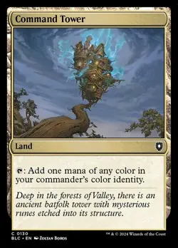 Command Tower - Bloomburrow Commander - MTG - Image 1