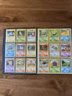 Old Vintage Binder Full of Pokemon Cards With Few Modern - Image 3