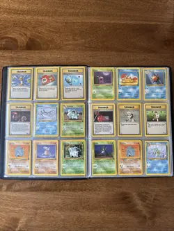 Old Vintage Binder Full of Pokemon Cards With Few Modern - Image 5