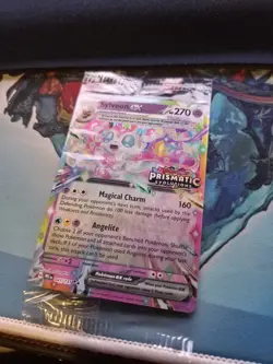 Pokemon Sylveon ex 041/131 Prismatic Evolutions Stamped Surprise Box Promo - Image 1