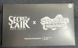Secret Lair x SpongeBob SquarePants MTG: Internet Sensation Rainbow Foil Edition - Image 1