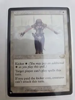 mtg, Orim's Chant The List Reprints Regular NM - Image 1