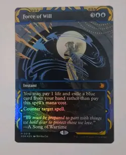 MtG Strixhaven Mystical Archive Force of Will Foil NM Magic the Gathering - Image 1