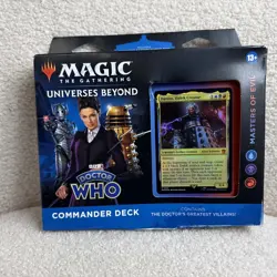Wizards of the Coast Magic: The Gathering - Doctor Who Commander Deck (4 Pack) 195166228815 - Image 1