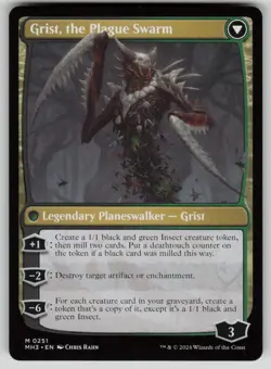 Grist, Voracious Larva Normal M Modern Horizons 3 251 NM - Image 2