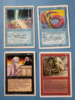 MTG Revised Lot, Braingeyser and more! 1994 Vintage Magic! - Image 1