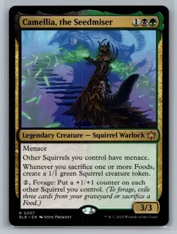 Camellia, the Seedmiser Bloomburrow #207 Magic MTG - Image 1