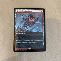 Goblin Bombardment (0045) PROMO STORE CHAMPIONSHIP EDITION - Lorwyn Eclipsed MTG - Image 1