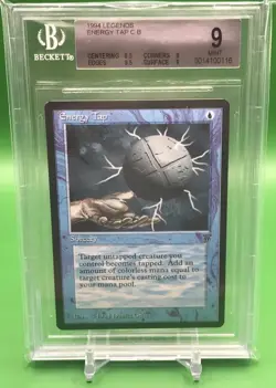 1994 MTG Legends - ENERGY TAP - BGS 9 Mint - Image 1