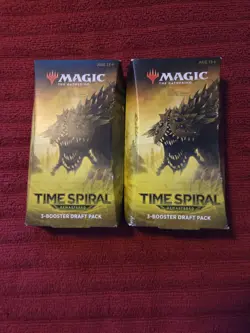 2 2020 Magic Time Spiral 3 Booster Draft Pack 6 Total Packs 630509993130 - Image 1