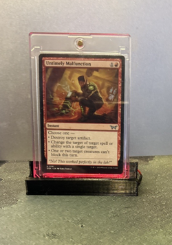 MTG Untimely Malfunction - Duskmourn: House of Horror (DSK) #161 MTG - Image 1
