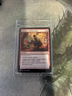 MTG Untimely Malfunction - Duskmourn: House of Horror (DSK) #161 MTG - Image 3