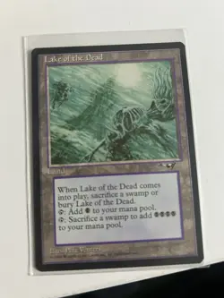 Lake of the Dead Alliances Rare Land Magic the Gathering - Image 1