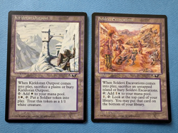 MTG Alliances, Kjeldoran Outpost and Soldevi Excavations. 1995 Vintage Magic! - Image 1