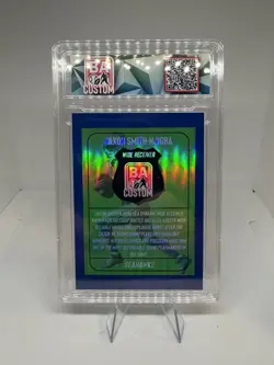 Jaxon Smith-Njigba Inspired Custom Art Card Slab - Fan Made “Downtown” Seattle - Image 2
