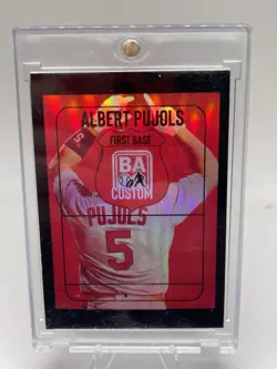 Albert Pujols Inspired Custom Art Card -Fan Made “Downtown” Style -St. Louis - Image 2