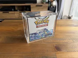 Pokemon TCG Silver Tempest Booster Box - SEALED With GrailGuard Acrylic Case - Image 1