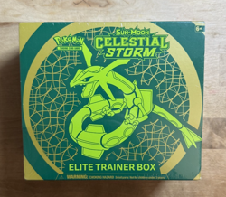2018 Pokemon Sun & Moon Celestial Storm Elite Trainer Box (ETB) (NO RIPS) - Image 1