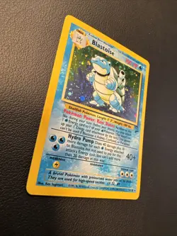 Blastoise 2/130 Base Set 2 Holo Pokemon TCG - Image 2