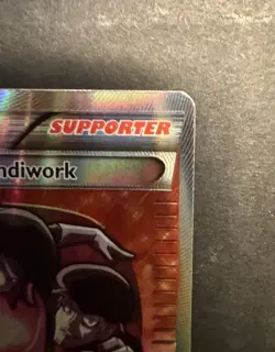 Pokemon TCG Team Rocket's Handiwork Full Art Ultra Rare Holo 124/124 NM/LP - Image 4