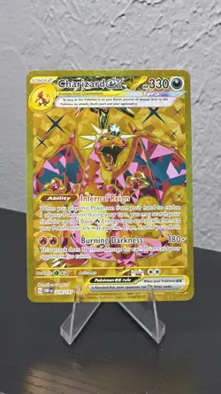 Pokemon TCG Charizard EX #228/197 Sv03: Obsidian Flames - Image 1