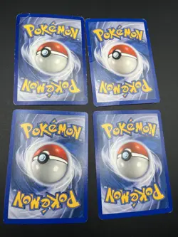 Pokemon Reverse Holo Card Lot of 4 Holo Rare, Early 2000s Legend Maker Crystal - Image 2