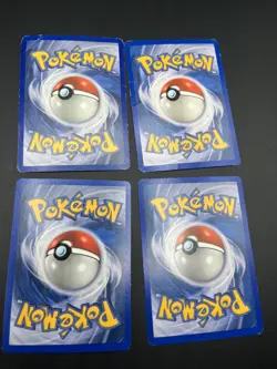 Pokemon Reverse Holo Card Lot of 4 Holo Rare, Early 2000s Legend Maker Crystal - Image 3